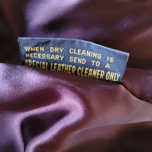 Vintage Toma Mens Leather Jacket Green Black Bomber Medium - Picture 9 of 11